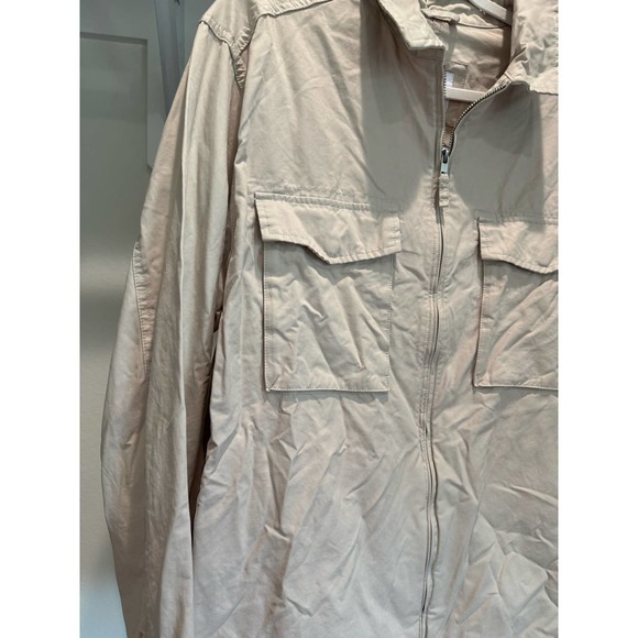 Old Navy Men's Khaki Jacket Front Pockets Size XL - Picture 2 of 9